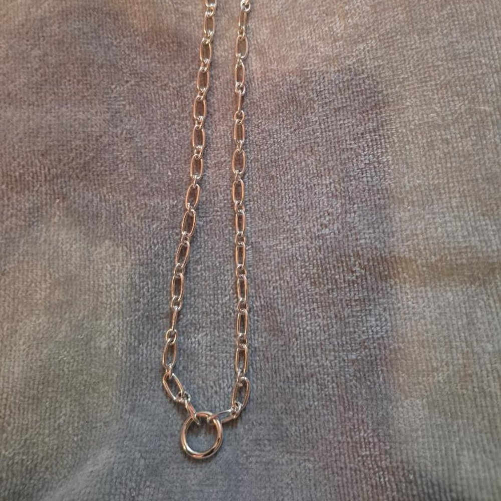 Coach Chain Link Collar Necklace